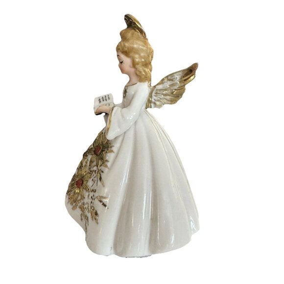 RARE!! VINTAGE LIGHT ANGEL, JOSEF ORIGINALS NIGHT LIGHT/LAMP, Gold & White *Read - Picture 3 of 11